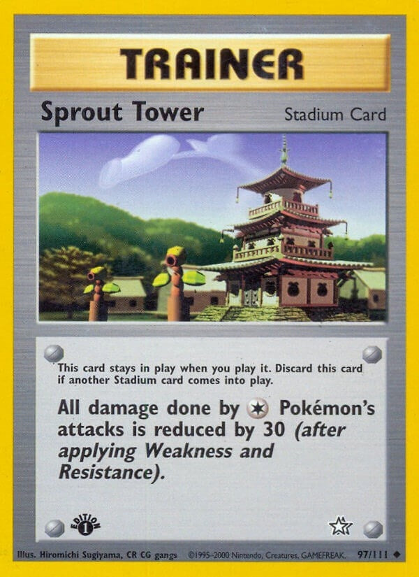 Image for Sprout Tower (097/111) (Neo Genesis) (N1) - Pokemon