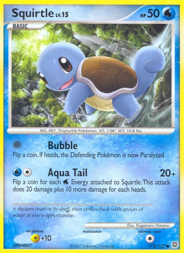 Image for Squirtle (112/132) (Secret Wonders) (SW) - Pokemon