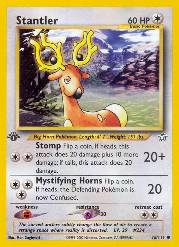 Image for Stantler (076/111) (Neo Genesis) (N1) - Pokemon