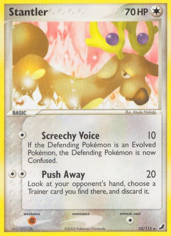Image for Stantler (32/115) (EX Unseen Forces) (UF) - Pokemon