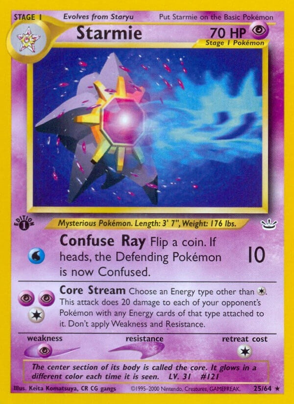 Image for Starmie (25/64) (Neo Revelation) (N3) - Pokemon
