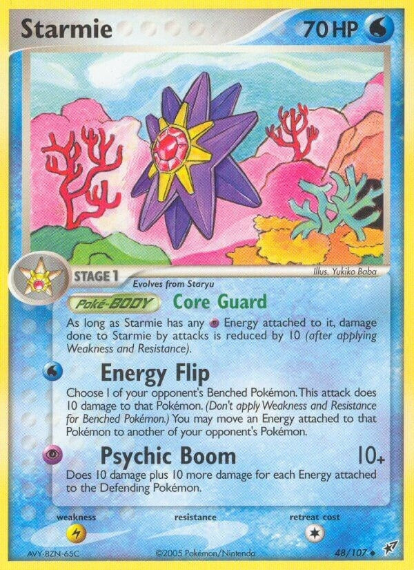 Image for Starmie (48/107) (EX Deoxys) (DX) - Pokemon
