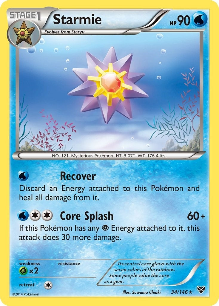 Image for Starmie (34/146) (XY Base Set) (XY) - Pokemon