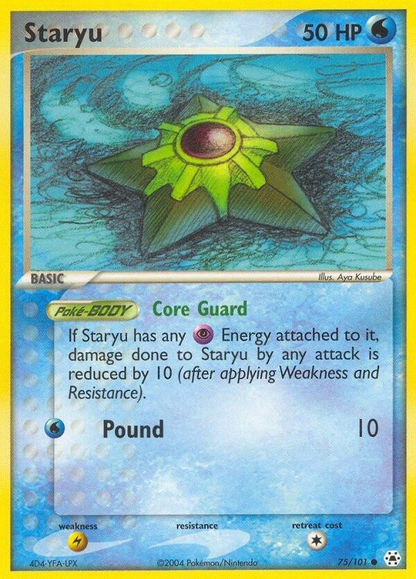 Image for Staryu (75/101) (EX Hidden Legends) (HL) - Pokemon