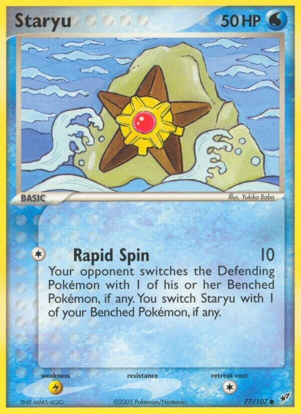 Image for Staryu (77/107) (EX Deoxys) (DX) - Pokemon