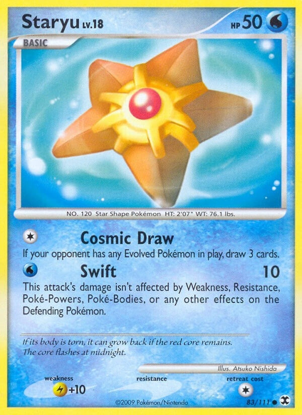 Image for Staryu (83/111) (Rising Rivals) (RR) - Pokemon