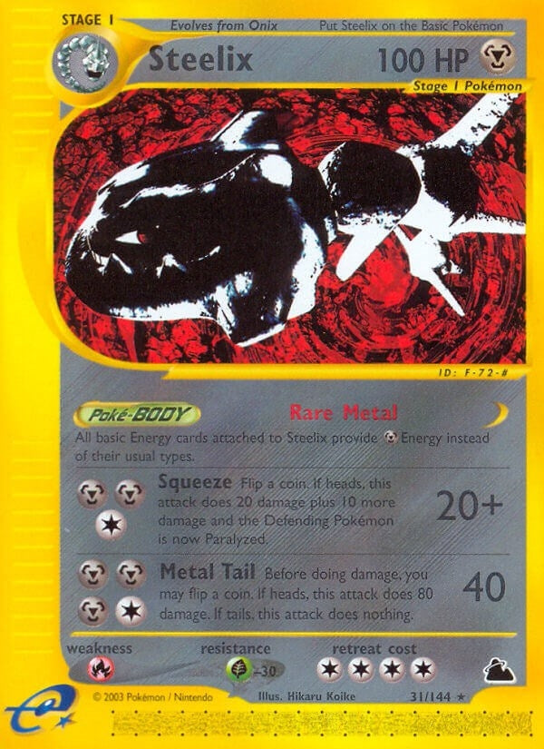 Image for Steelix (31) (031/144) (Skyridge) (SK) - Pokemon