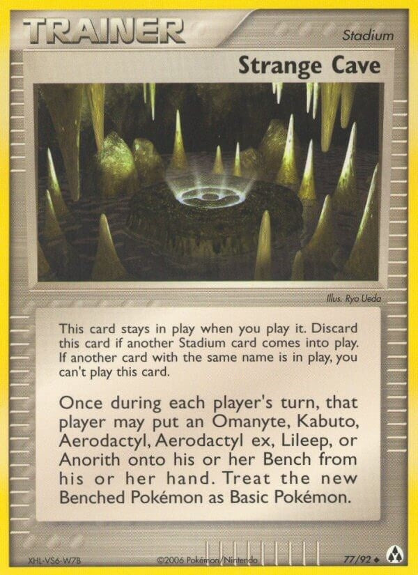 Image for Strange Cave (77/92) (EX Legend Maker) (LM) - Pokemon