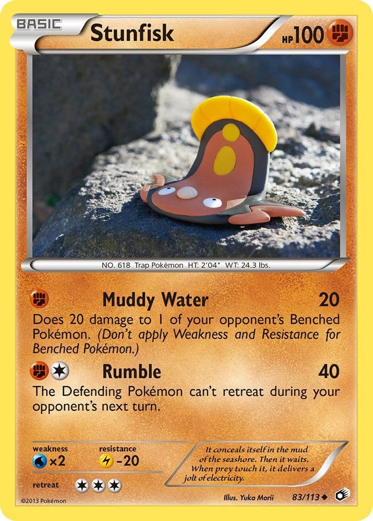 Image for Stunfisk (83/113) (Legendary Treasures) (LTR) - Pokemon