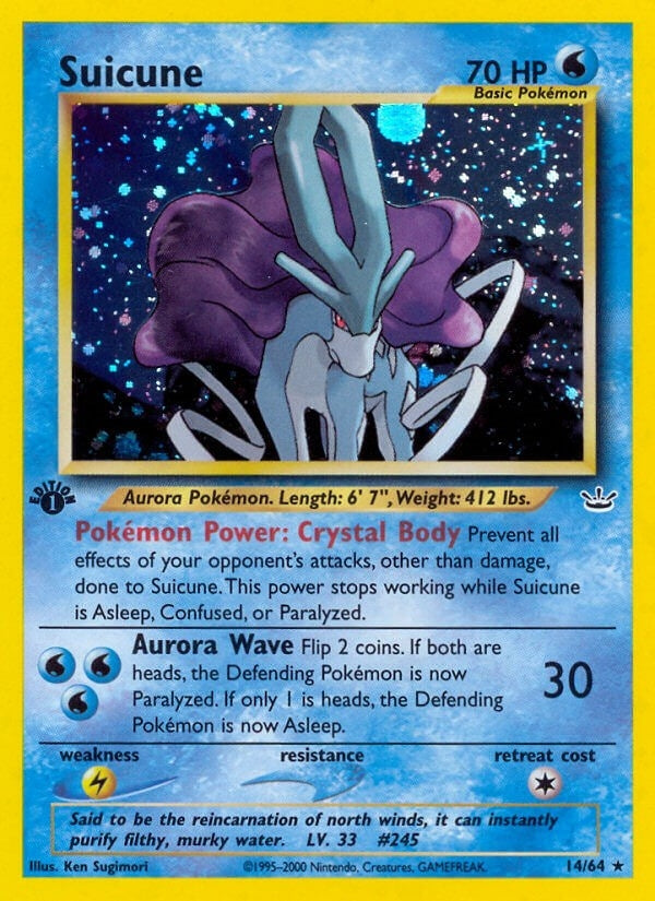 Image for Suicune (14) (14/64) (Neo Revelation) (N3) - Pokemon