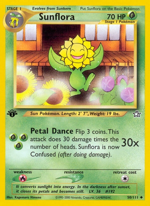 Image for Sunflora (050/111) (Neo Genesis) (N1) - Pokemon