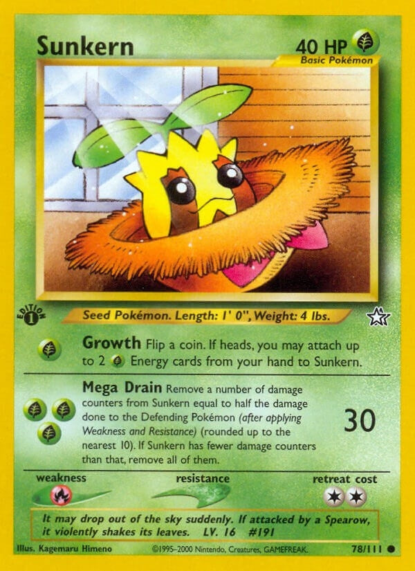 Image for Sunkern (078/111) (Neo Genesis) (N1) - Pokemon