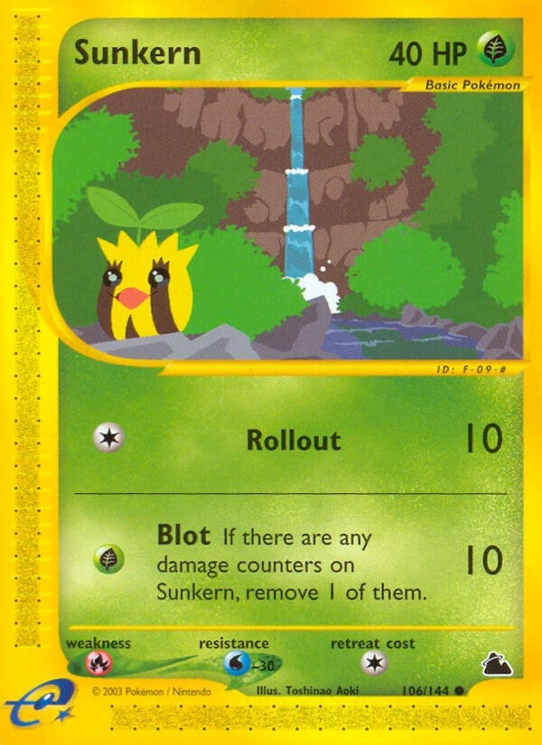 Image for Sunkern (106/144) (Skyridge) (SK) - Pokemon