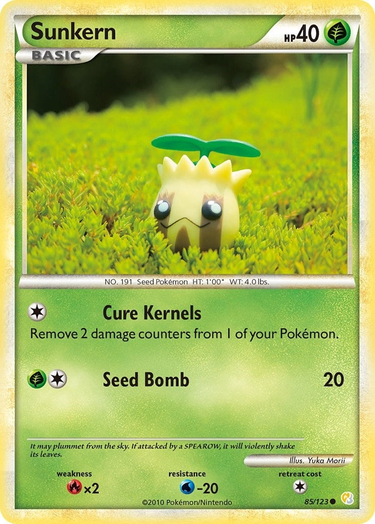 Image for Sunkern (85/123) (HeartGold SoulSilver) (HS) - Pokemon