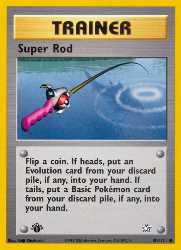 Image for Super Rod (103/111) (Neo Genesis) (N1) - Pokemon