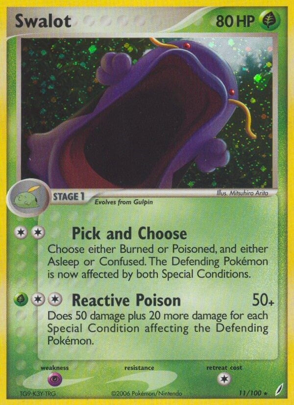 Image for Swalot (11/100) (EX Crystal Guardians) (CG) - Pokemon