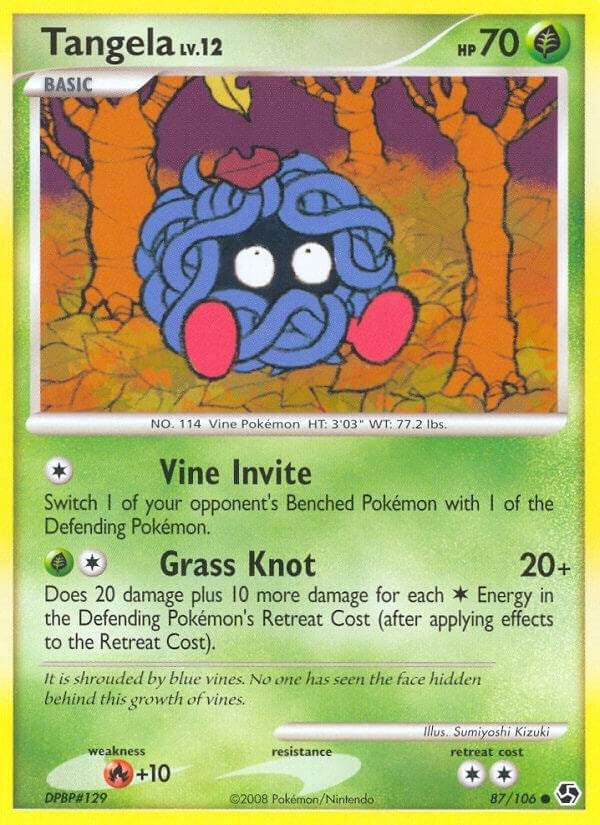 Image for Tangela (87/106) (Great Encounters) (GE) - Pokemon