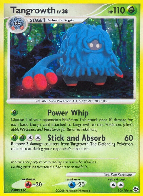 Image for Tangrowth (10/106) (Great Encounters) (GE) - Pokemon