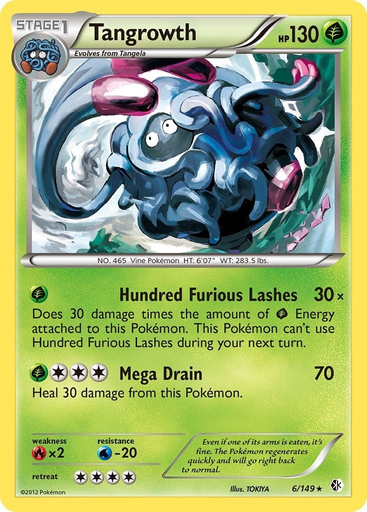 Image for Tangrowth (6/149) (Boundaries Crossed) (BCR) - Pokemon