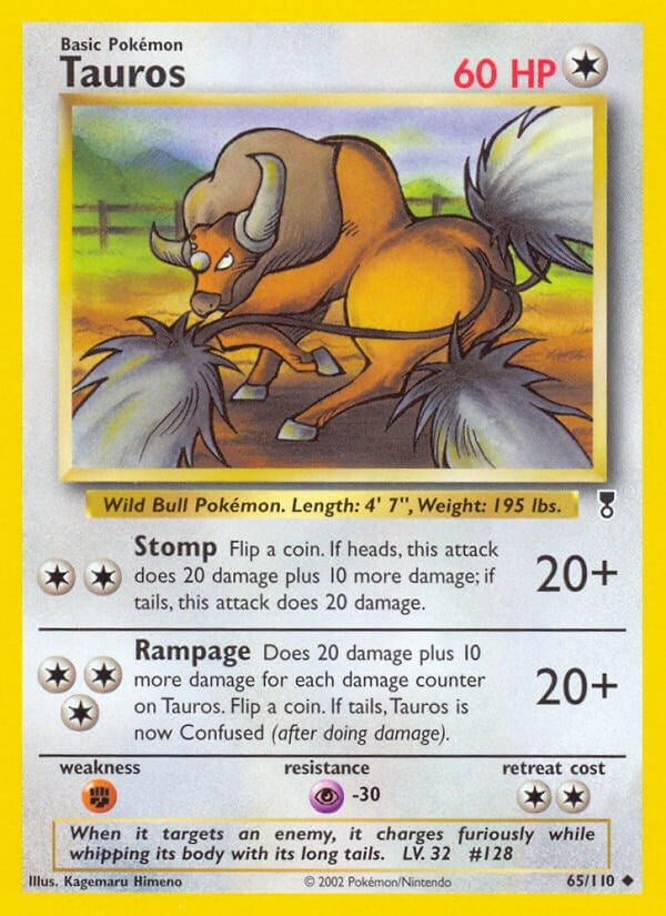 Image for Tauros (065/110) (Legendary Collection) (LC) - Pokemon