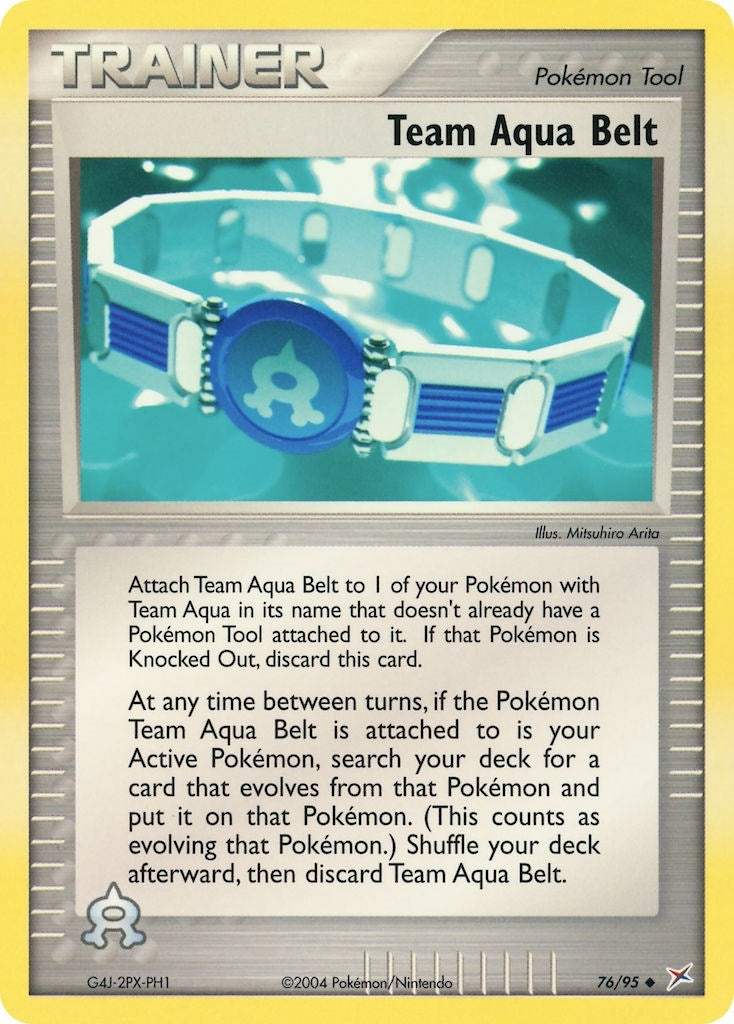 Image for Team Aqua Belt (76/95) (EX Team Magma vs Team Aqua) (MA) - Pokemon