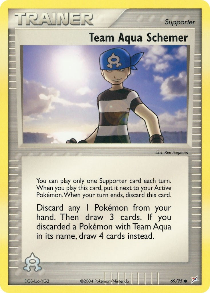 Image for Team Aqua Schemer (69/95) (EX Team Magma vs Team Aqua) (MA) - Pokemon
