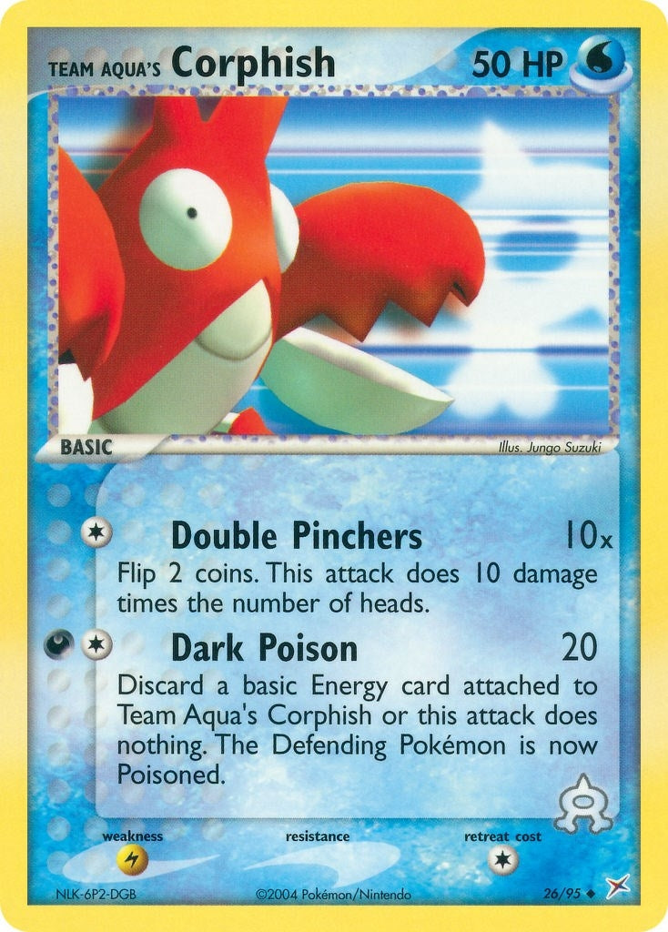 Image for Team Aqua's Corphish (26/95) (EX Team Magma vs Team Aqua) (MA) - Pokemon