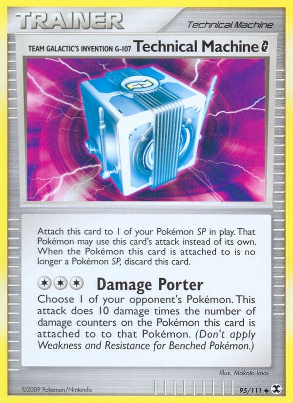 Image for Team Galactic's Invention G-107 Technical Mach. G (95/111) (Rising Rivals) (RR) - Pokemon