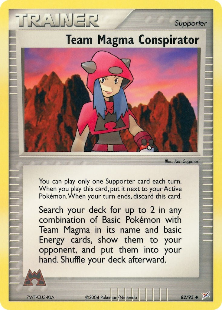Image for Team Magma Conspirator (82/95) (EX Team Magma vs Team Aqua) (MA) - Pokemon