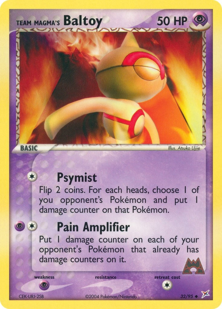 Image for Team Magma's Baltoy (32/95) (EX Team Magma vs Team Aqua) (MA) - Pokemon