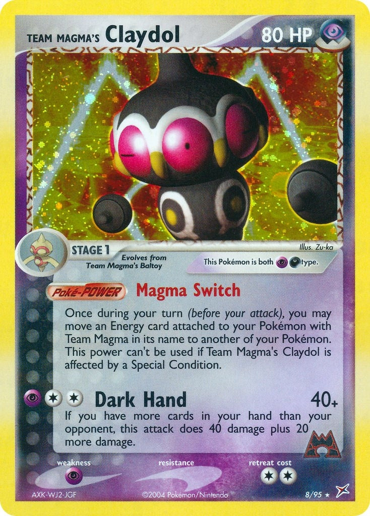 Image for Team Magma's Claydol (8/95) (EX Team Magma vs Team Aqua) (MA) - Pokemon