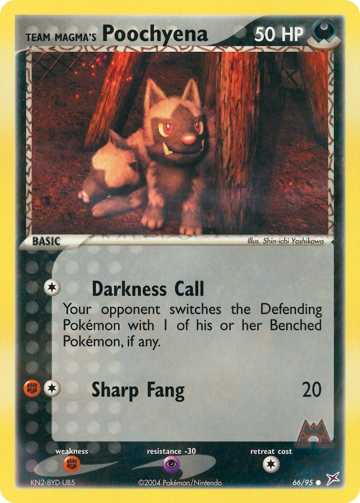 Image for Team Magma's Poochyena (66/95) (EX Team Magma vs Team Aqua) (MA) - Pokemon