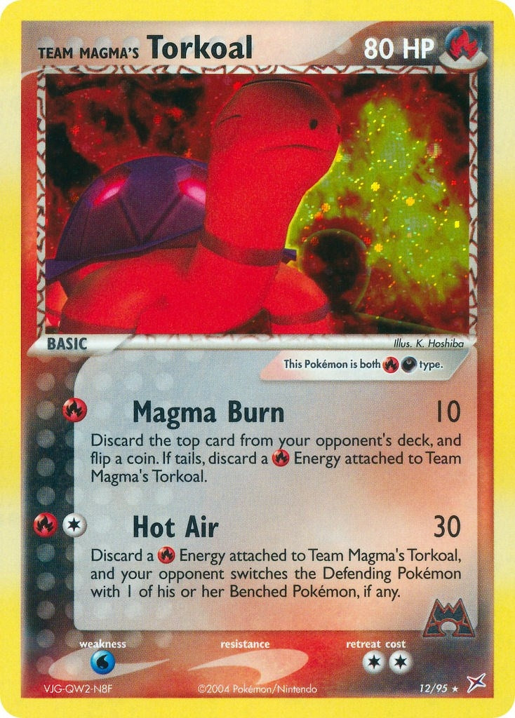 Image for Team Magma's Torkoal (12/95) (EX Team Magma vs Team Aqua) (MA) - Pokemon