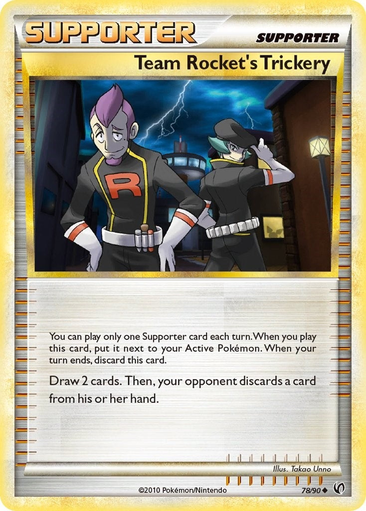 Image for Team Rocket's Trickery (78/90) (Undaunted) (UD) - Pokemon