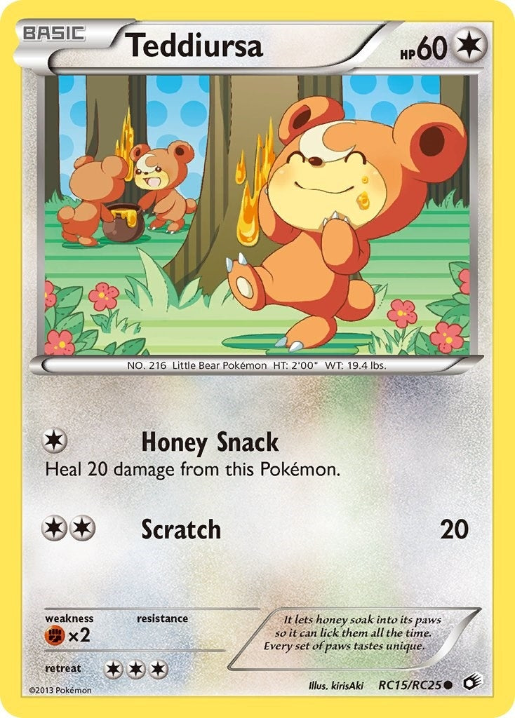 Image for Teddiursa (RC15/RC25) (Legendary Treasures: Radiant Collection) (LTR) - Pokemon