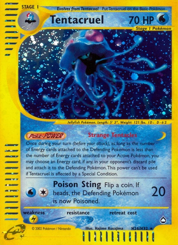Image for Tentacruel (H26) (H26/H32) (Aquapolis) (AQ) - Pokemon