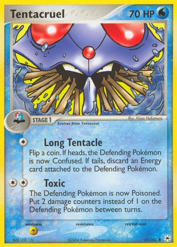 Image for Tentacruel (51/101) (EX Hidden Legends) (HL) - Pokemon