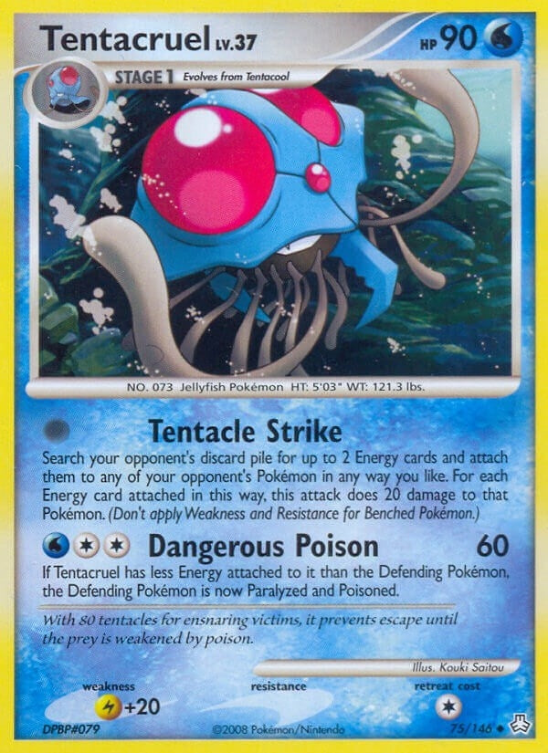 Image for Tentacruel (75/146) (Legends Awakened) (LA) - Pokemon
