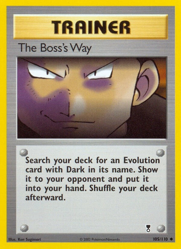 Image for The Boss's Way (105/110) (Legendary Collection) (LC) - Pokemon