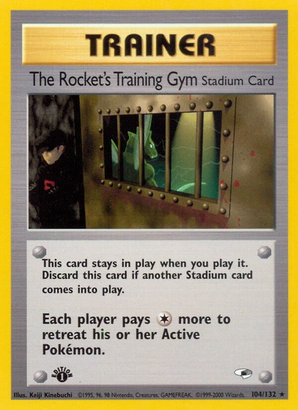 Image for The Rocket's Training Gym (104/132) (Gym Heroes) (G1) - Pokemon