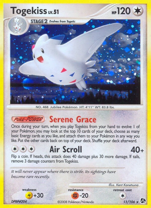 Image for Togekiss (11/106) (Great Encounters) (GE) - Pokemon