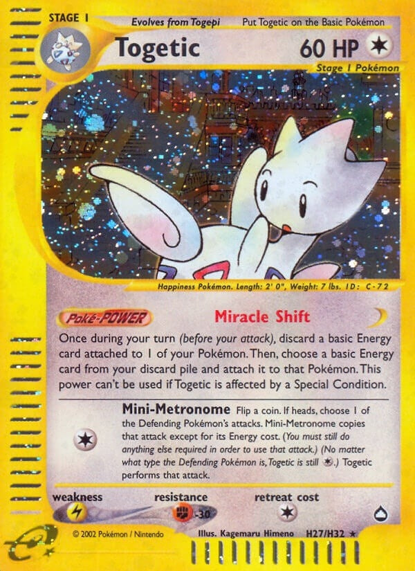 Image for Togetic (H27) (H27/H32) (Aquapolis) (AQ) - Pokemon