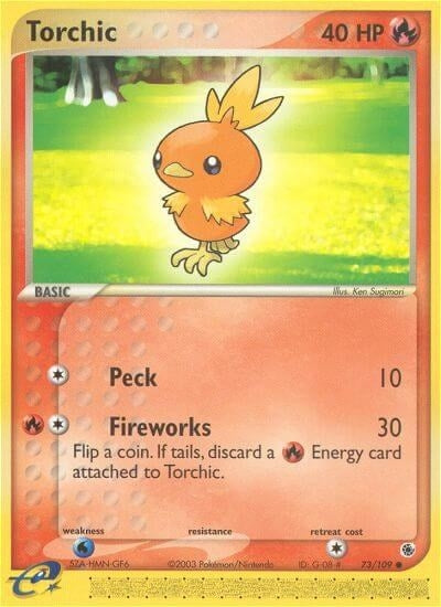 Image for Torchic (73/109) (EX Ruby and Sapphire) (RS) - Pokemon