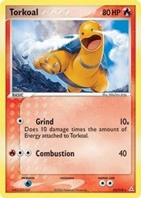 Image for Torkoal (33/110) (EX Holon Phantoms) (HP) - Pokemon