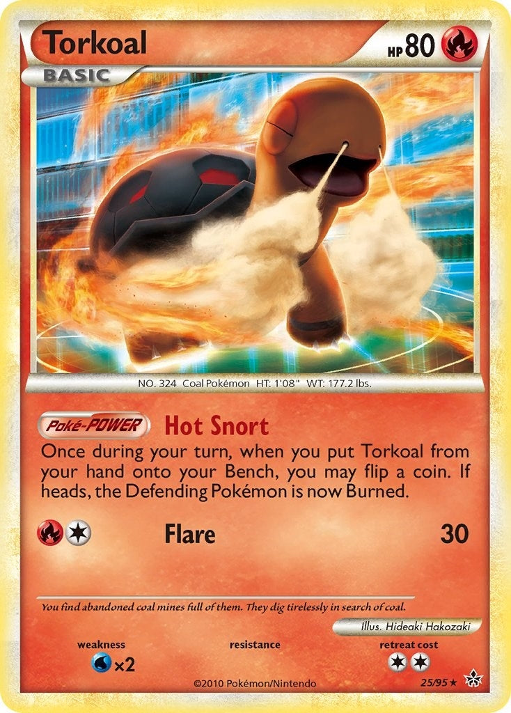 Image for Torkoal (25/95) (Unleashed) (UL) - Pokemon