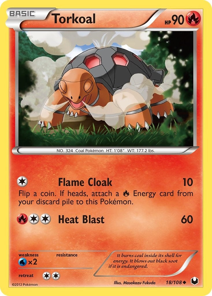 Image for Torkoal (18/108) (Dark Explorers) (DEX) - Pokemon