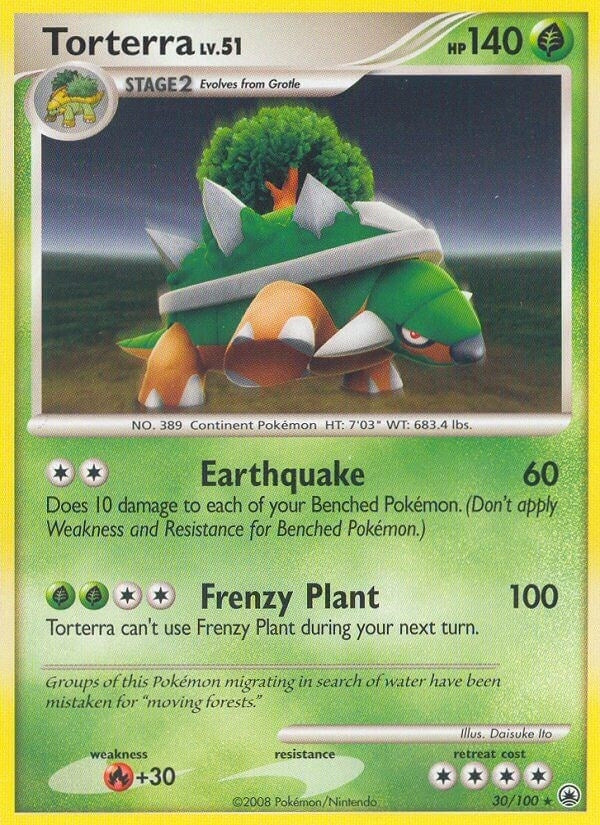 Image for Torterra (30/100) (Majestic Dawn) (MD) - Pokemon