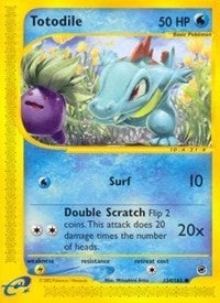 Image for Totodile (134) (134/165) (Expedition) (EX) - Pokemon