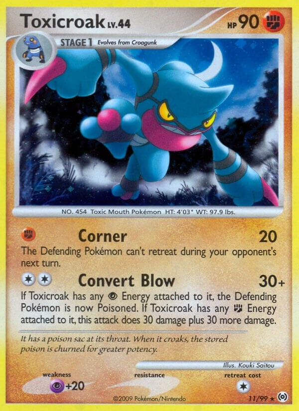 Image for Toxicroak (11/99) (Arceus) (AR) - Pokemon