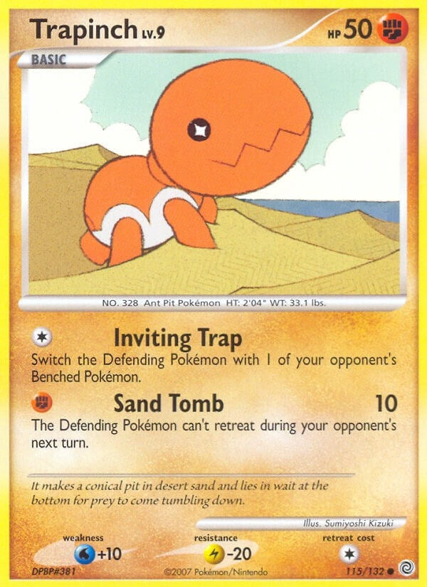 Image for Trapinch (115/132) (Secret Wonders) (SW) - Pokemon